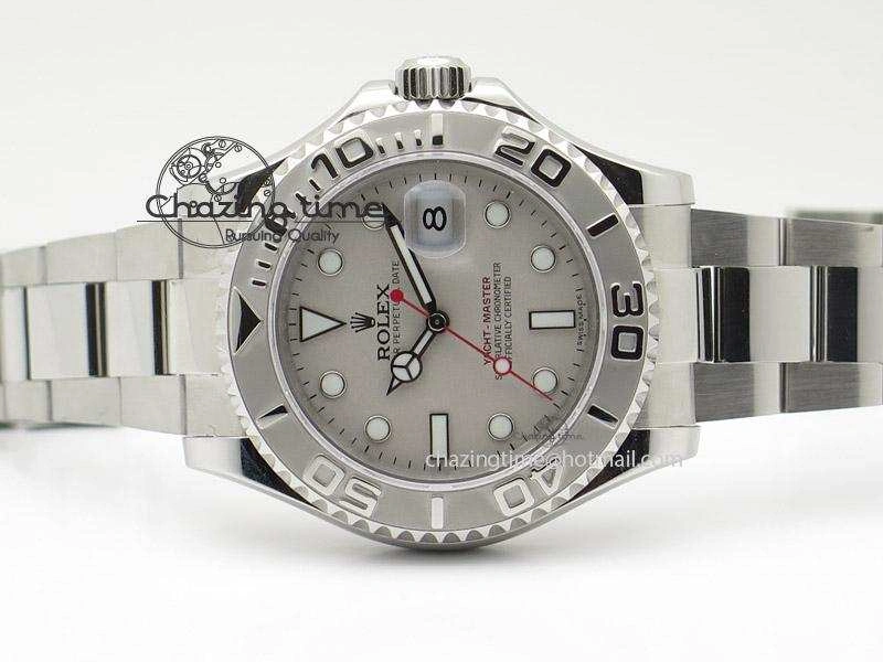 Yacht-Master 116622 Silver Dial JF Best Edition On SS Bracelet SA3135 V2