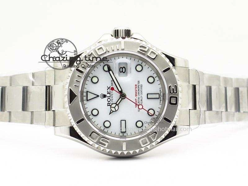 Yacht-Master 116622 White Dial JF Best Edition On SS Bracelet SA3135 V2