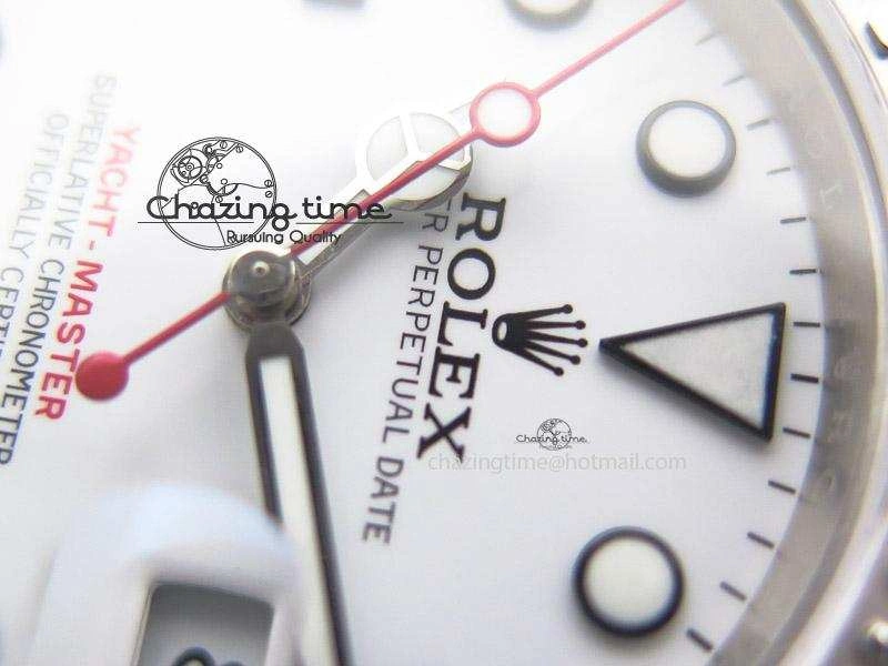 Yacht-Master 116622 White Dial JF Best Edition On SS Bracelet SA3135 V2
