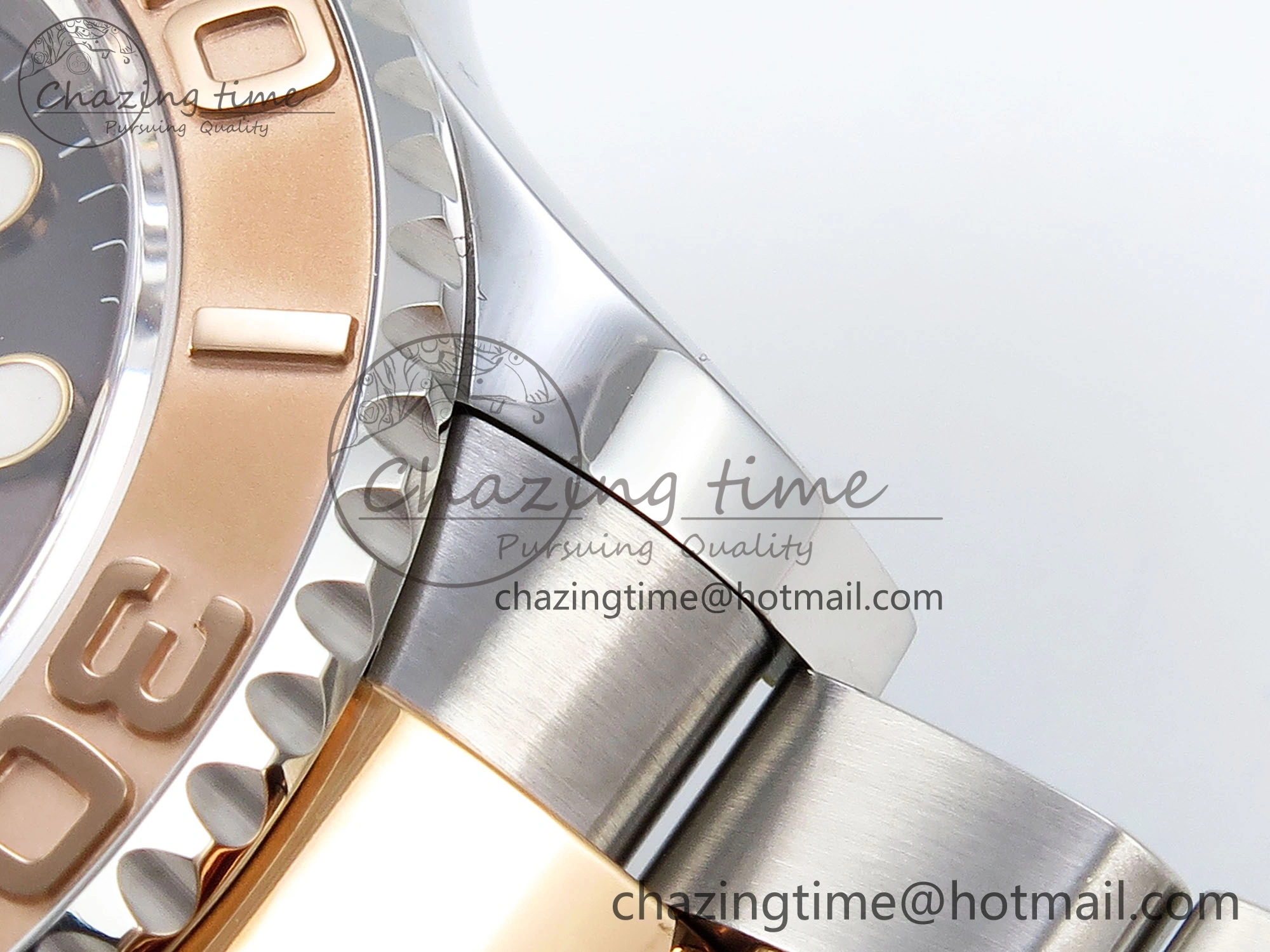 Yacht-Master 116623 904L Steel VSF 1:1 Best Edition Brown Dial on SS RG Bracelet VS3135