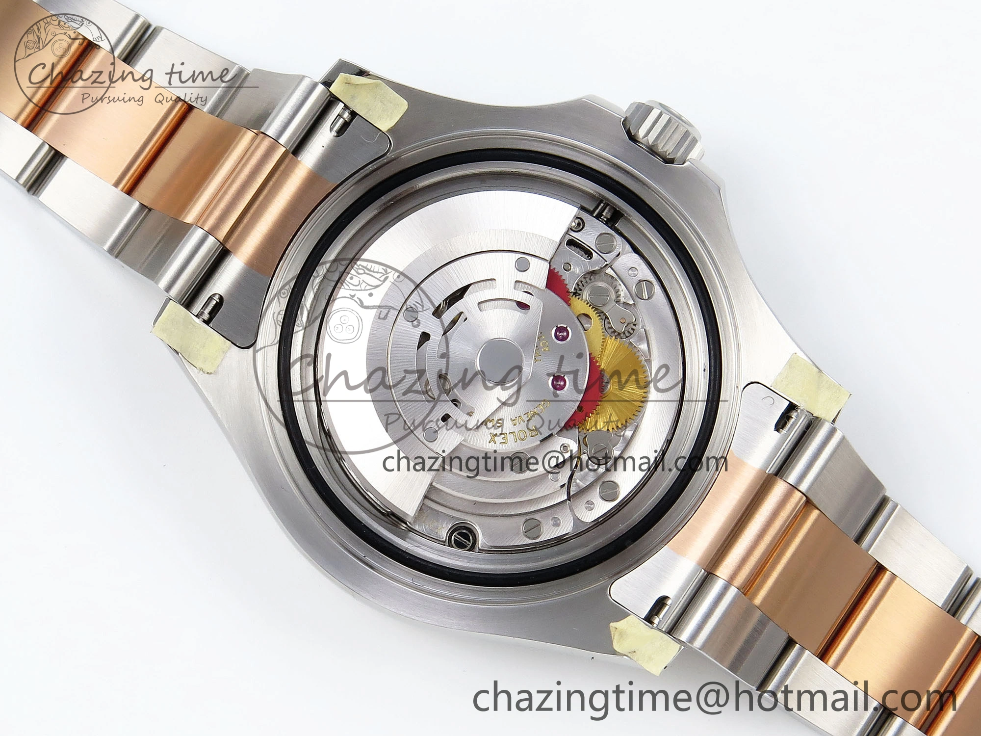Yacht-Master 116623 904L Steel VSF 1:1 Best Edition Brown Dial on SS RG Bracelet VS3135