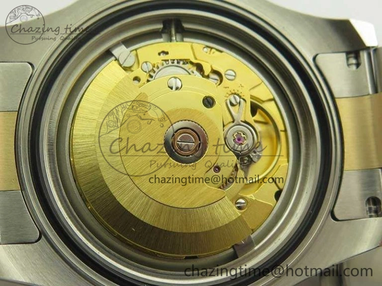 Yacht-Master 116655 3AF Best Edition YG Wrapped Gold Dial On SS YG Bracelet A2824