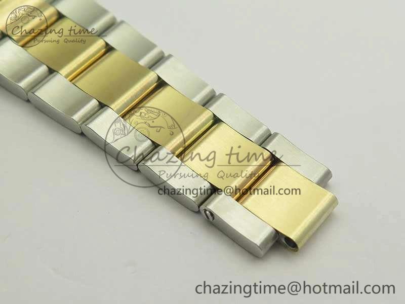 Yacht-Master 116655 3AF Best Edition YG Wrapped Gold Dial On SS YG Bracelet A2824