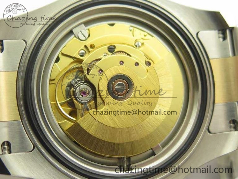 Yacht-Master 116655 3AF Best Edition YG Wrapped Gold Dial On SS YG Bracelet A2824