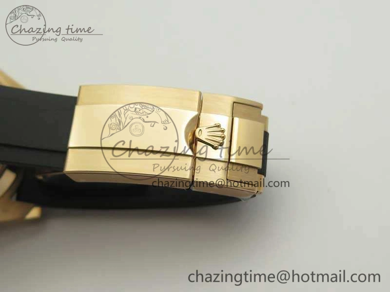 Yacht-Master 116655 ARF 1:1 Best Edition Ceramic Bezel On Oysterflex Rubber Strap SH3135