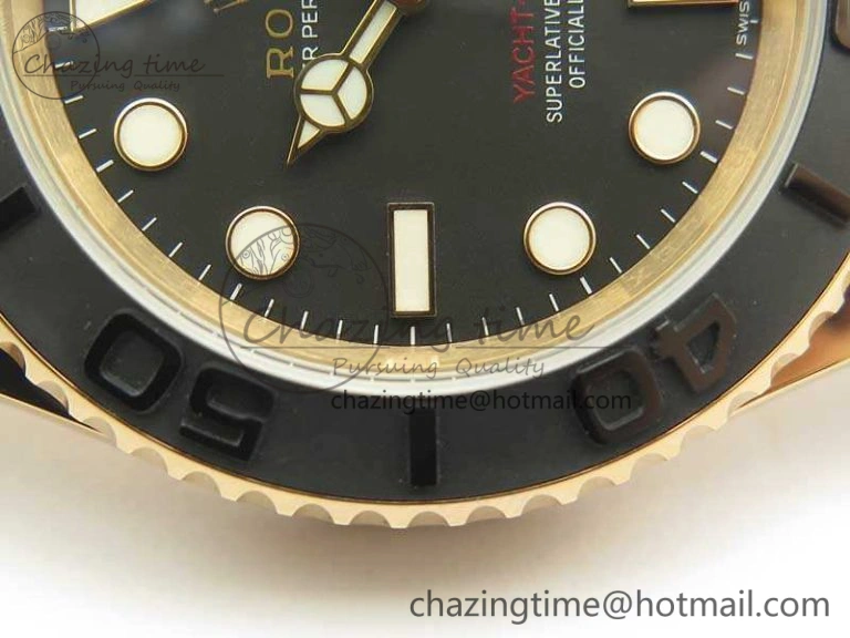 Yacht-Master 116655 ARF 1:1 Best Edition Ceramic Bezel On Oysterflex Rubber Strap SH3135