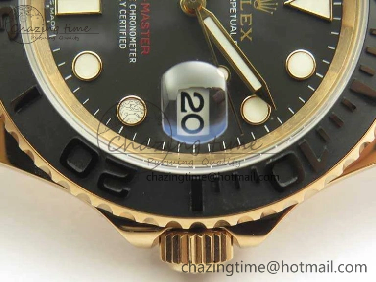 Yacht-Master 116655 ARF 1:1 Best Edition Ceramic Bezel On Oysterflex Rubber Strap SH3135