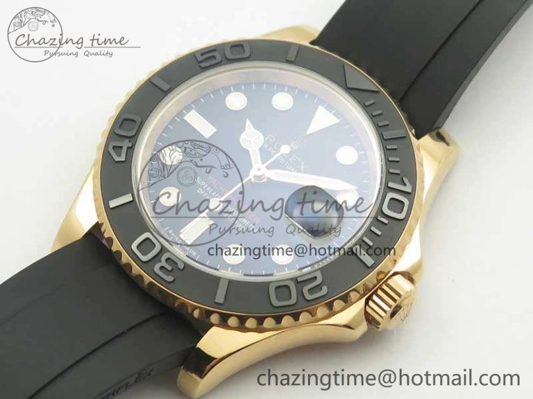 Yacht-Master 116655 ARF 1:1 Best Edition Ceramic Bezel On Oysterflex Rubber Strap SH3135