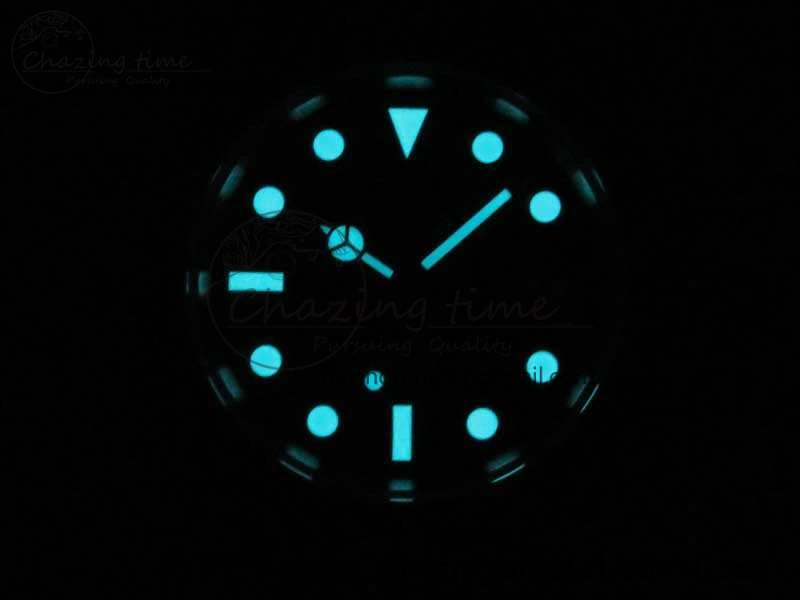 Yacht-Master 116655 ARF SS Custom Black Ceramic Bezel On Oysterflex Rubber Strap SH3135