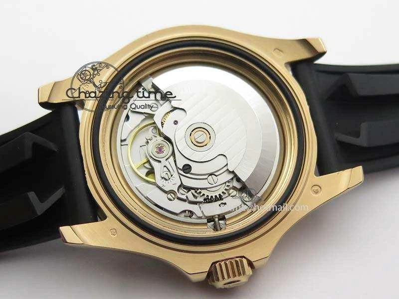 Yacht-Master 116655 JF 1:1 Best Edition Black Ceramic Bezel On Black Rubber Strap A2836 (Free Extra Strap)