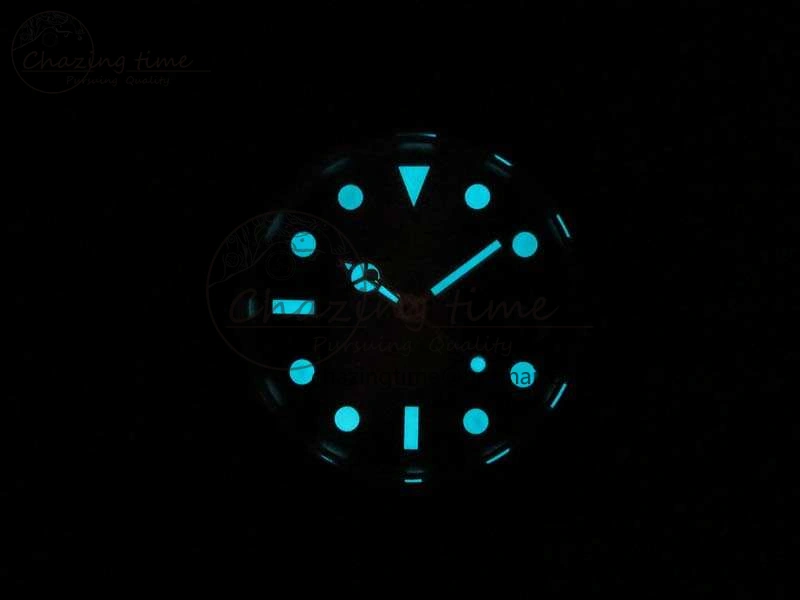 Yacht-Master 116655 RG V9F 1:1 Best Edition Real Ceramic Bezel On Rubber Strap A2836