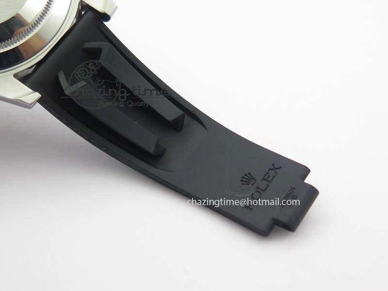 Yacht-Master 116655 SS JF Best Edition Ceramic Bezel On Rubber Strap A2836