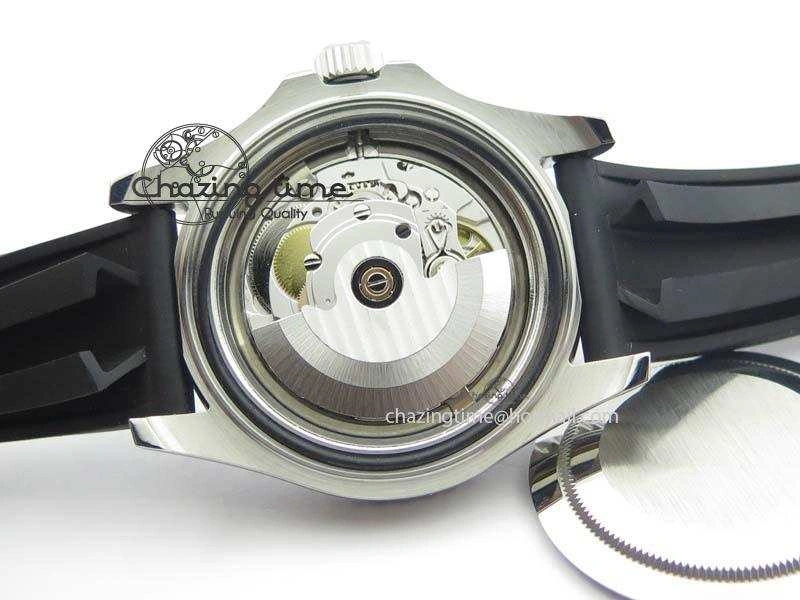 Yacht-Master 116655 SS JF Best Edition Ceramic Bezel On Rubber Strap A2836