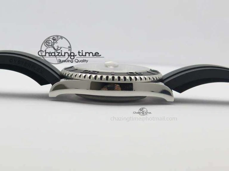 Yacht-Master 116655 SS JF Best Edition Ceramic Bezel On Rubber Strap SA3135