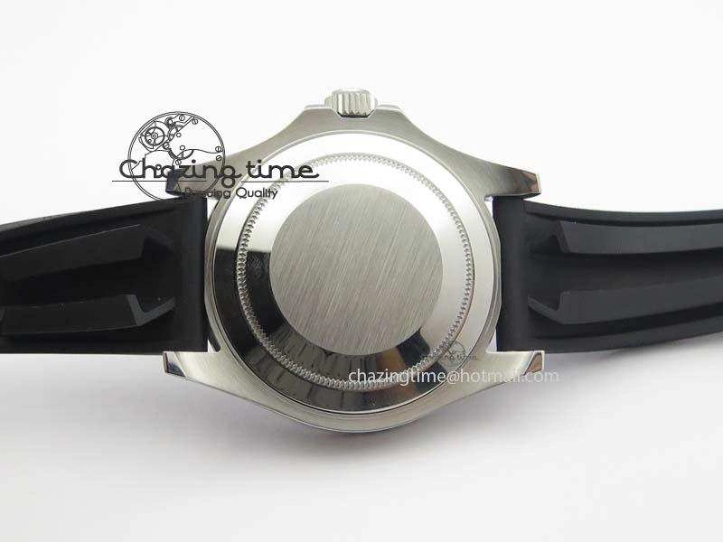 Yacht-Master 116655 SS JF Best Edition Ceramic Bezel On Rubber Strap SA3135