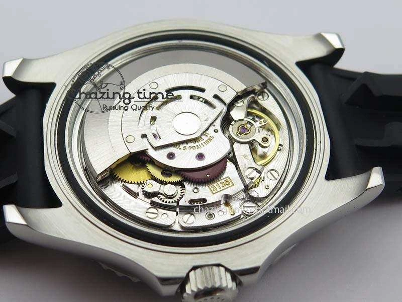 Yacht-Master 116655 SS JF Best Edition Ceramic Bezel On Rubber Strap SA3135