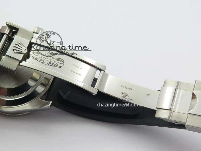 Yacht-Master 116655 SS JF Best Edition Ceramic Bezel On Rubber Strap SA3135