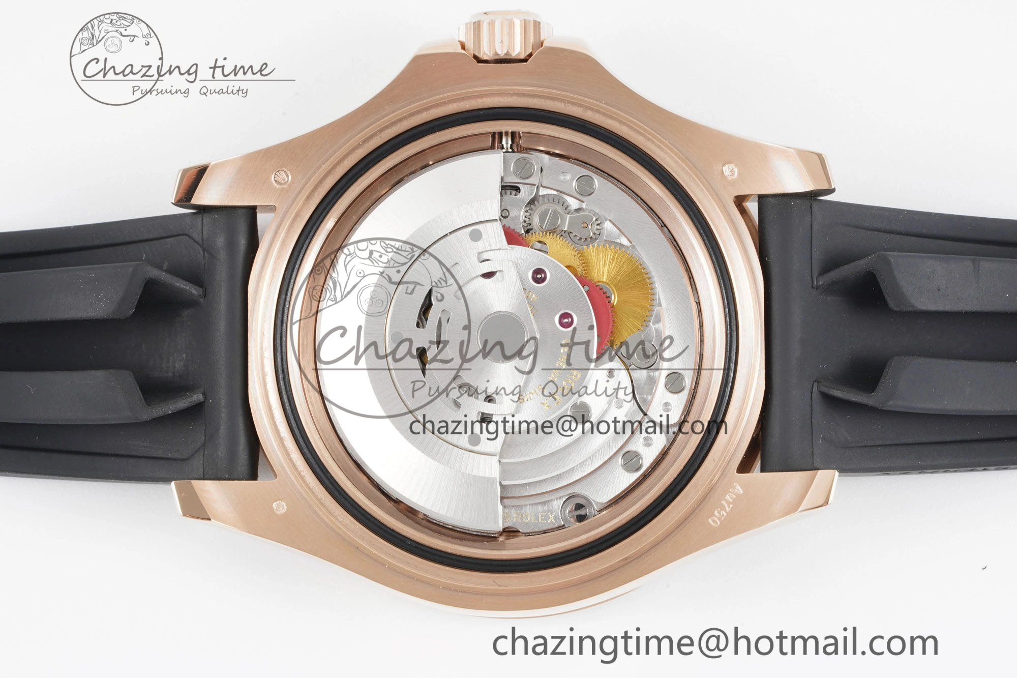 Yacht-Master 116655 VSF 1:1 Best Edition Black Ceramic Bezel on Oysterflex Rubber Strap VS3135