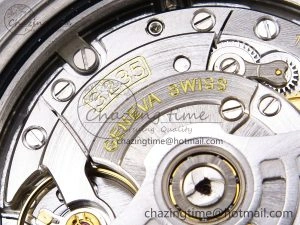 Yacht-Master 126621 SS RG 904L Steel VSF 1:1 Best Edition Black Dial on SS RG Bracelet VS3235