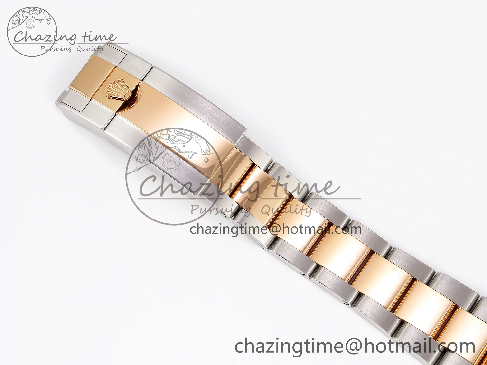 Yacht-Master 126621 SS RG 904L Steel VSF 1:1 Best Edition Brown Dial on SS RG Bracelet VS3235
