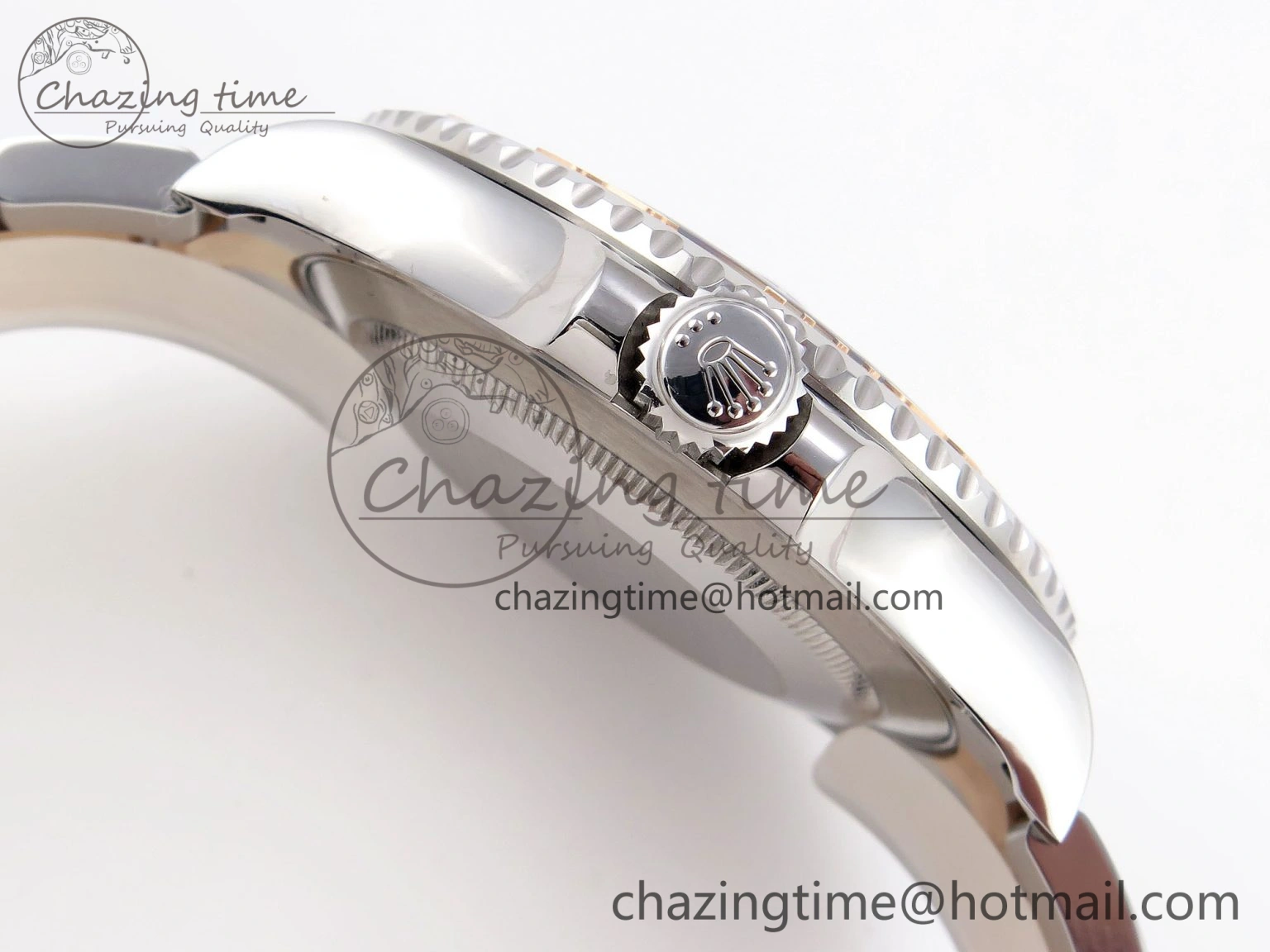 Yacht-Master 126621 SS RG 904L Steel VSF 1:1 Best Edition Brown Dial on SS RG Bracelet VS3235