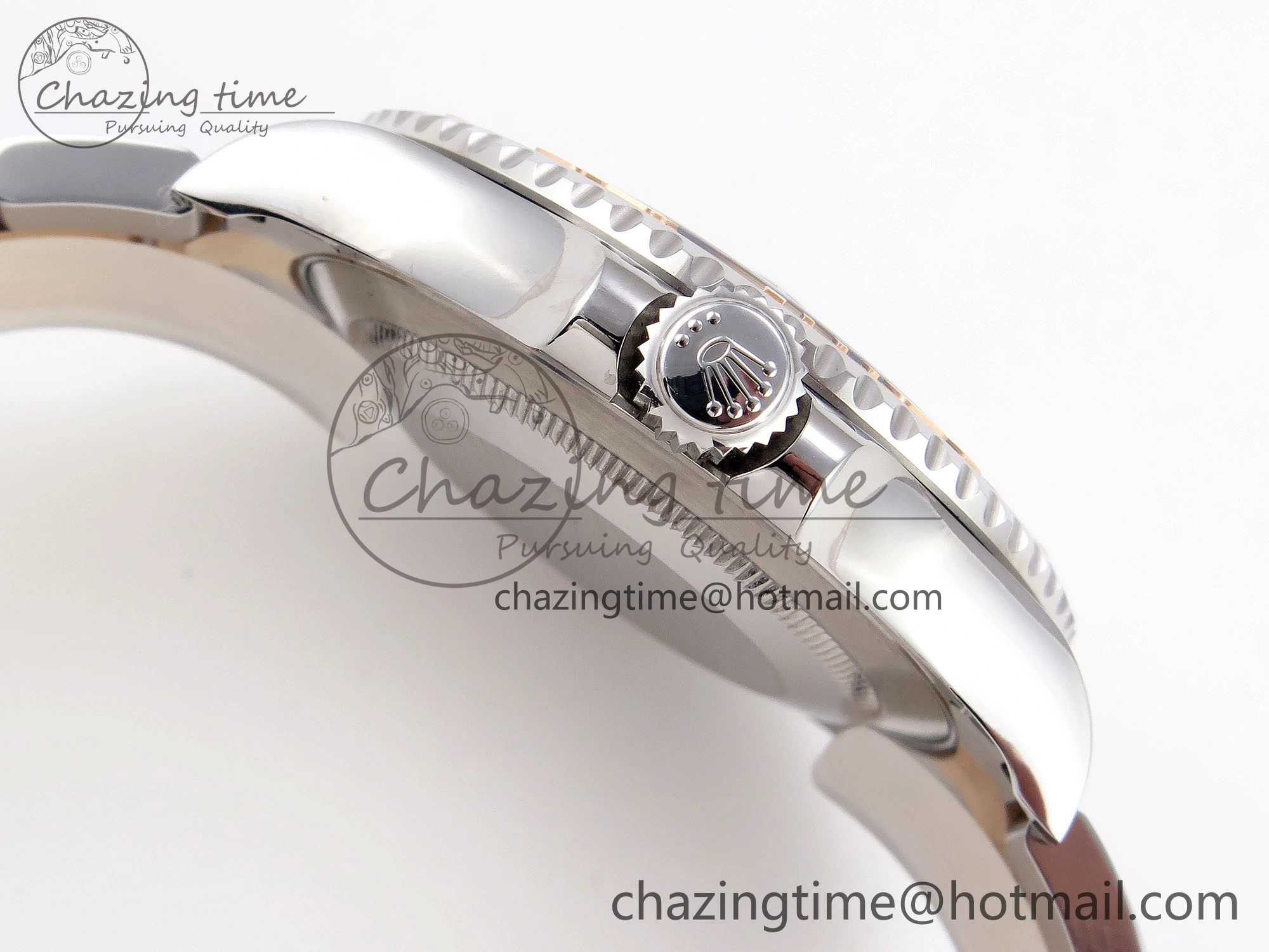 Yacht-Master 126621 SS RG 904L Steel VSF 1:1 Best Edition Brown Dial on SS RG Bracelet VS3235