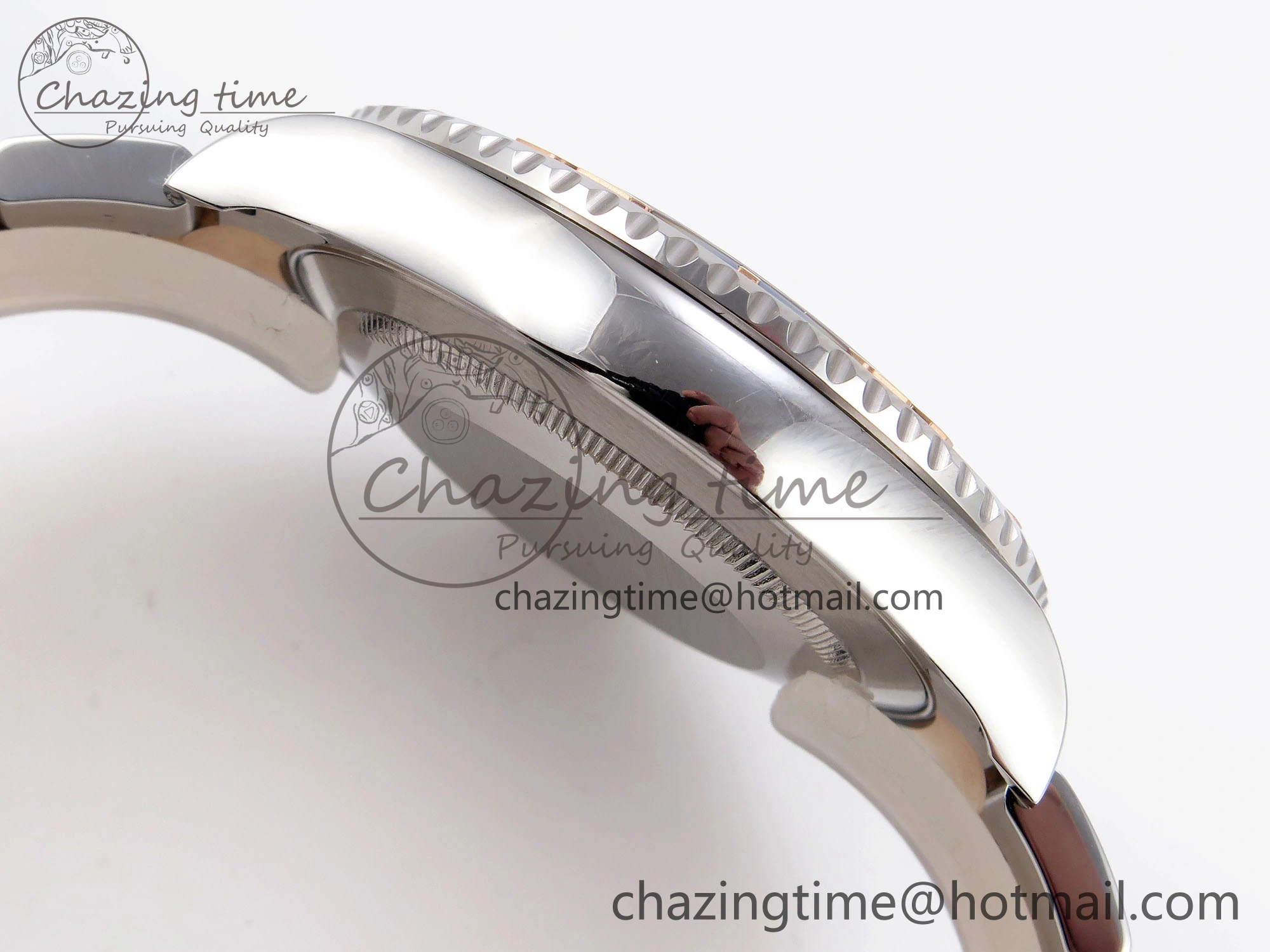 Yacht-Master 126621 SS RG 904L Steel VSF 1:1 Best Edition Brown Dial on SS RG Bracelet VS3235