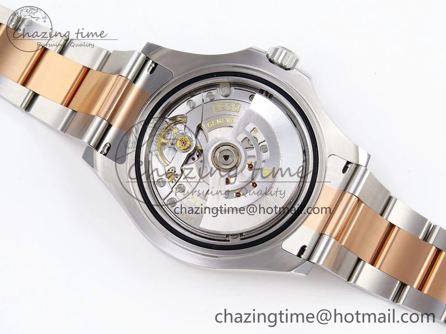 Yacht-Master 126621 SS RG 904L Steel VSF 1:1 Best Edition Brown Dial on SS RG Bracelet VS3235