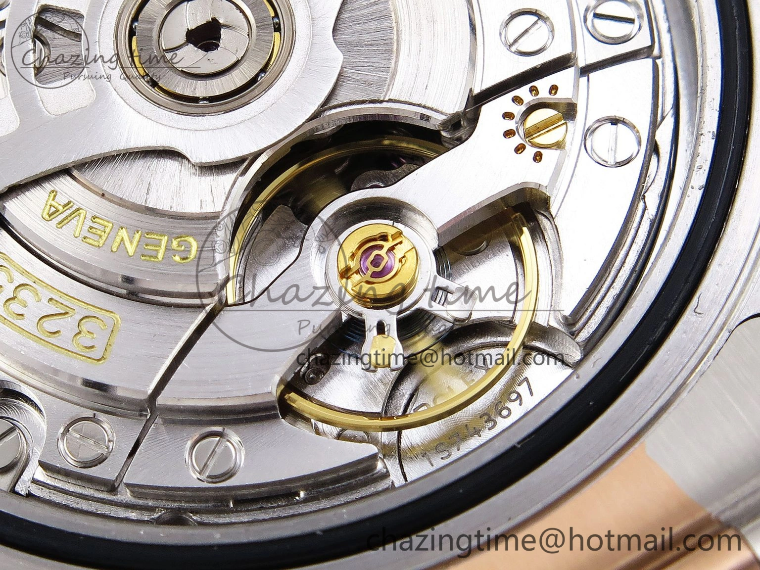 Yacht-Master 126621 SS RG 904L Steel VSF 1:1 Best Edition Brown Dial on SS RG Bracelet VS3235