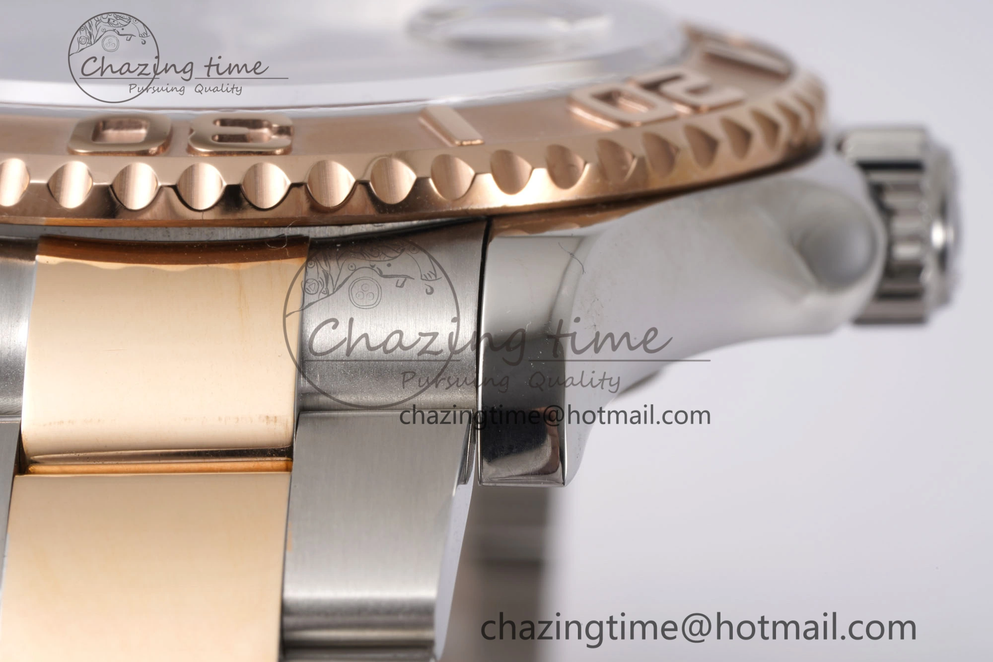 Yacht-Master 126621 SS RG APSF Best Edition Brown Dial on SS RG Bracelet A3235