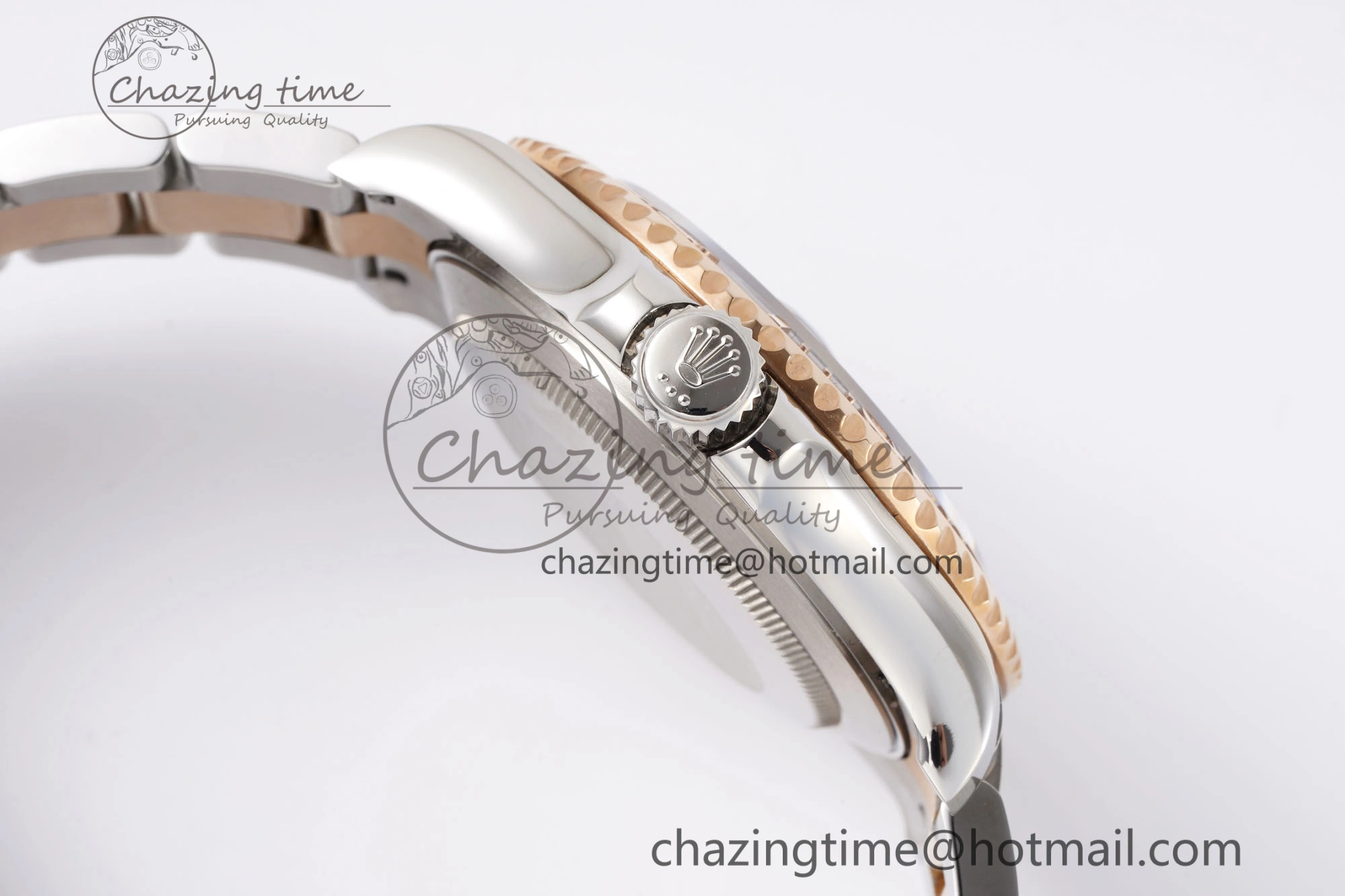 Yacht-Master 126621 SS RG APSF Best Edition Brown Dial on SS RG Bracelet A3235