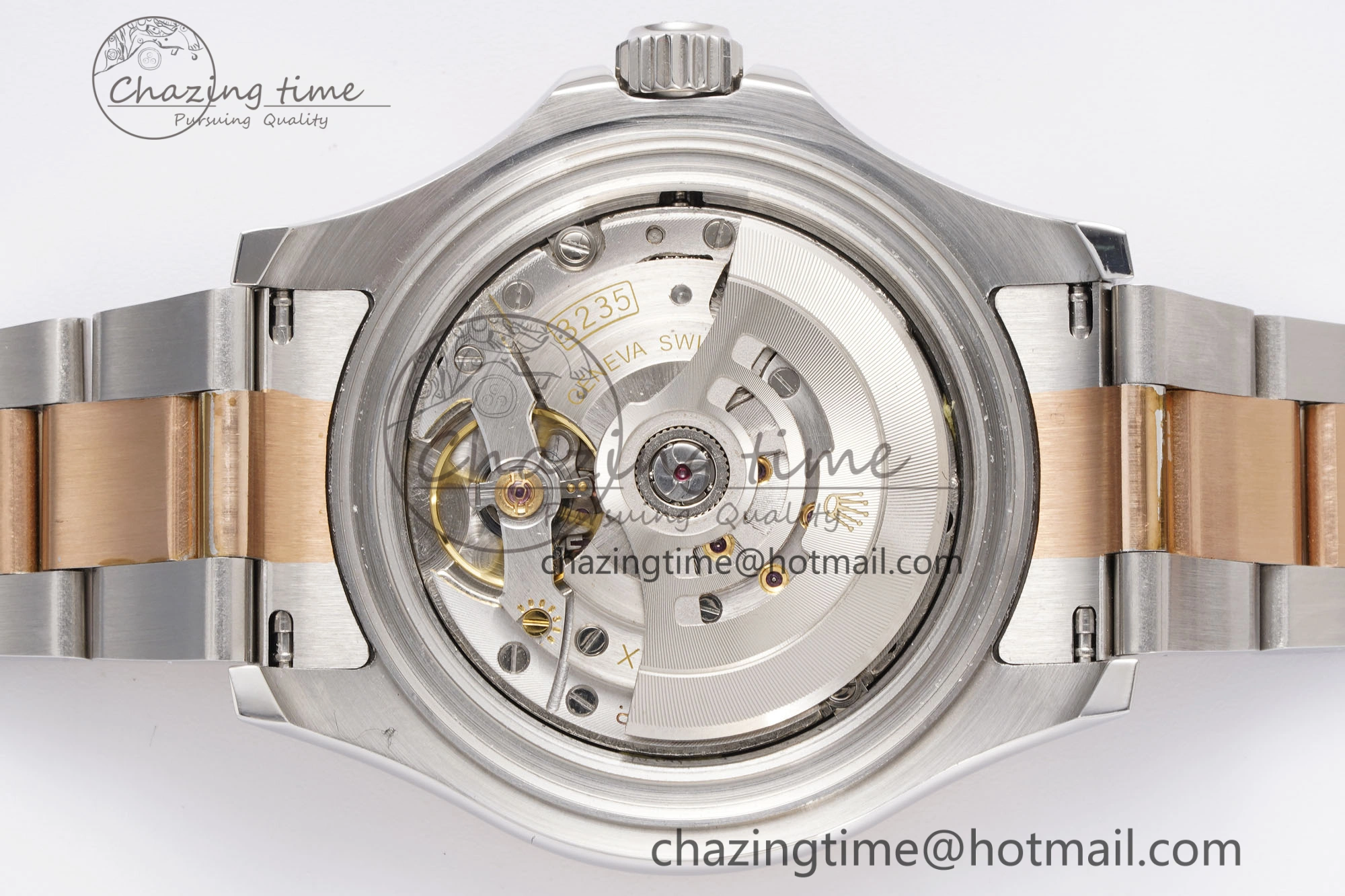 Yacht-Master 126621 SS RG APSF Best Edition Brown Dial on SS RG Bracelet A3235