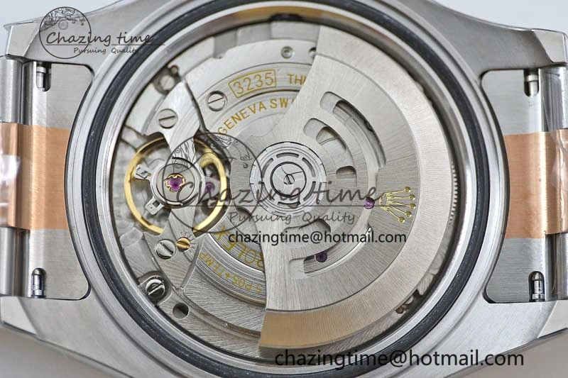 Yacht-Master 126621 SS RG EWF 1:1 Best Edition Brown Dial on SS RG Bracelet A3235