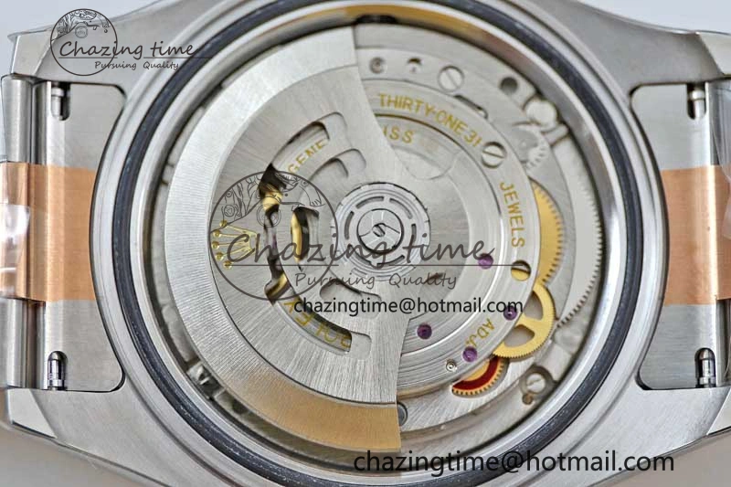 Yacht-Master 126621 SS RG EWF 1:1 Best Edition Brown Dial on SS RG Bracelet A3235