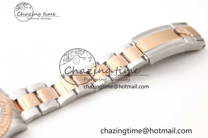 Yacht-Master 126621 SS RG EWF 1:1 Best Edition Brown Dial on SS RG Bracelet A3235