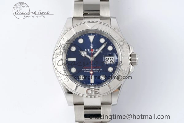 Yacht-Master 126622 Clean 1:1 Best Edition 904L Steel Blue Dial on SS Bracelet VR3235