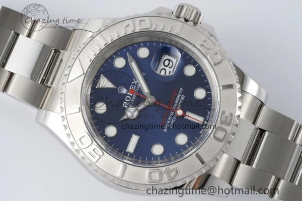 Yacht-Master 126622 Clean 1:1 Best Edition 904L Steel Blue Dial on SS Bracelet VR3235