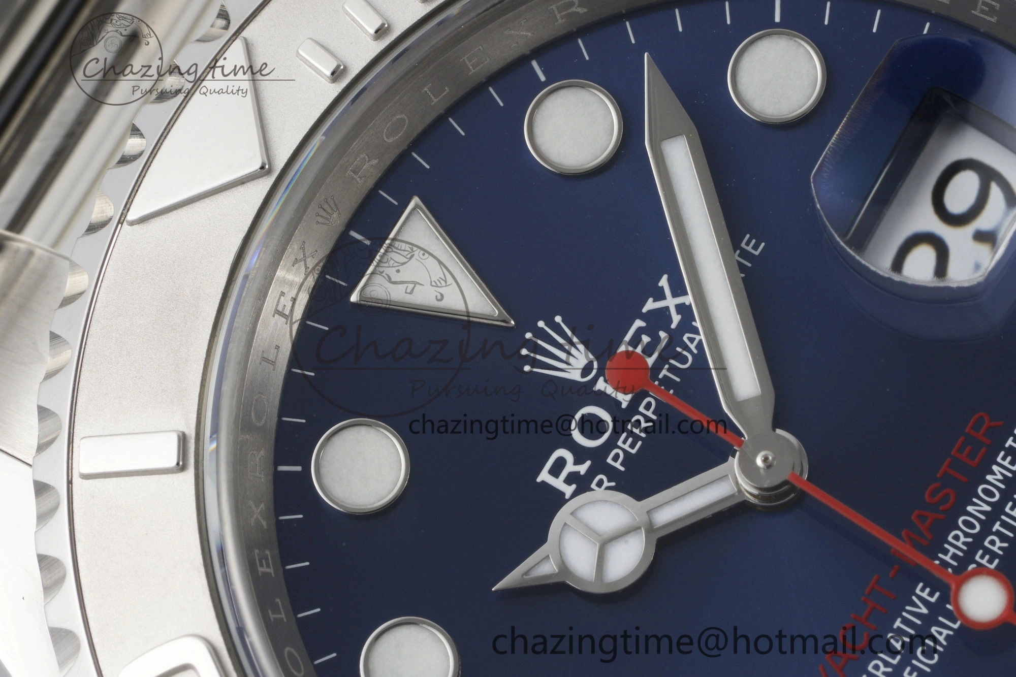Yacht-Master 126622 Clean 1:1 Best Edition 904L Steel Blue Dial on SS Bracelet VR3235