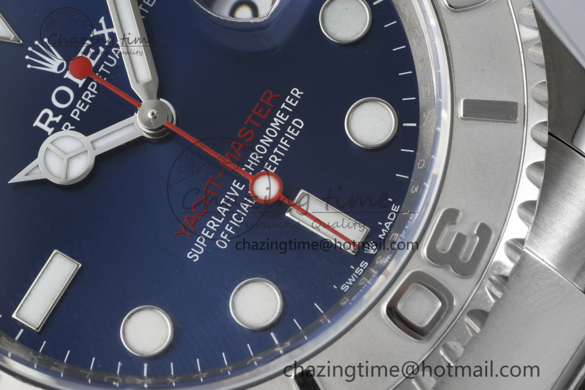 Yacht-Master 126622 Clean 1:1 Best Edition 904L Steel Blue Dial on SS Bracelet VR3235