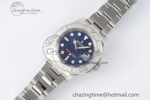 Yacht-Master 126622 Clean 1:1 Best Edition 904L Steel Blue Dial on SS Bracelet VR3235