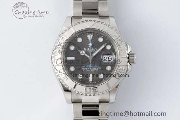 Yacht-Master 126622 Clean 1:1 Best Edition 904L Steel Gray Dial on SS Bracelet VR3235