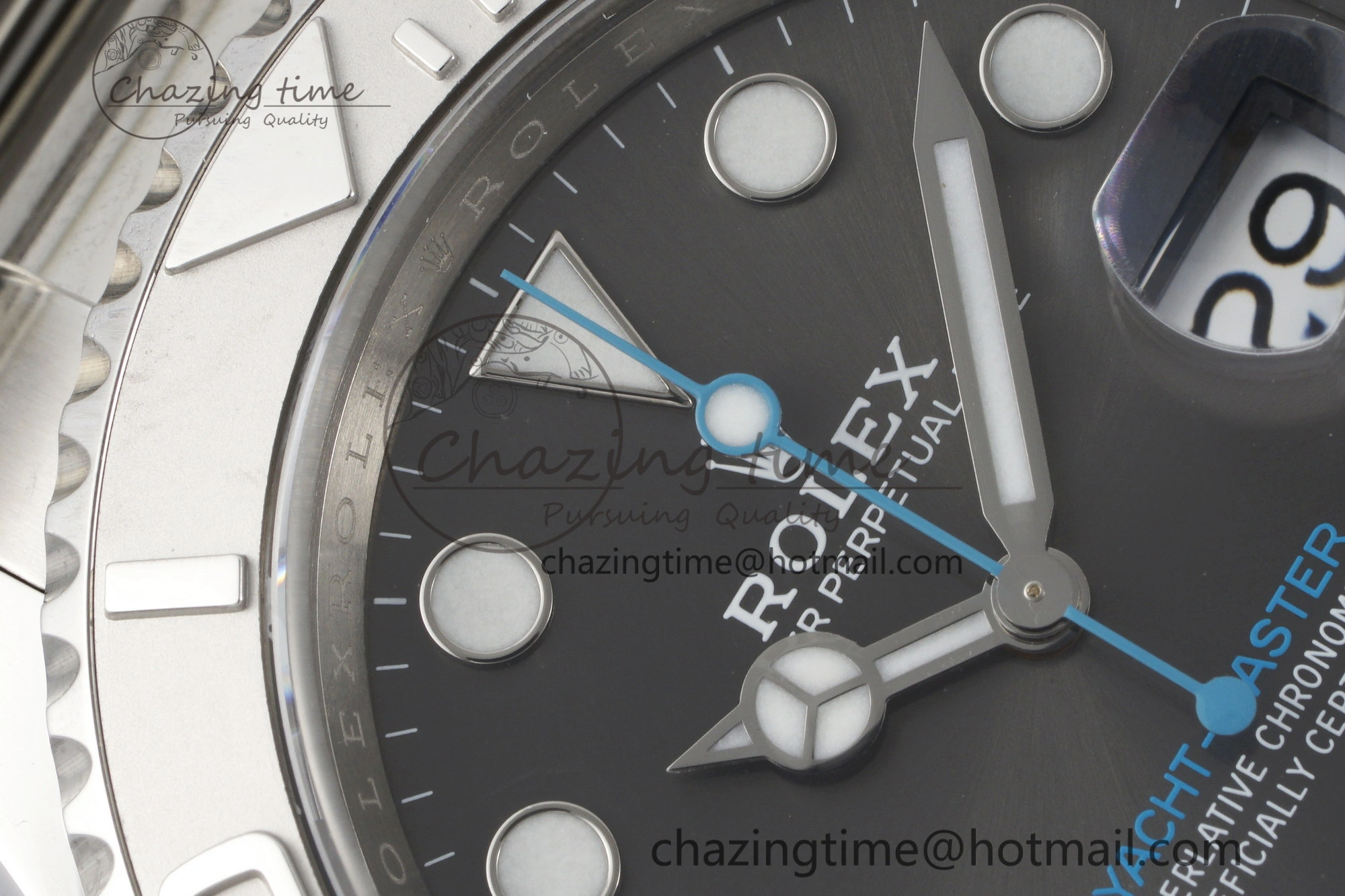 Yacht-Master 126622 Clean 1:1 Best Edition 904L Steel Gray Dial on SS Bracelet VR3235
