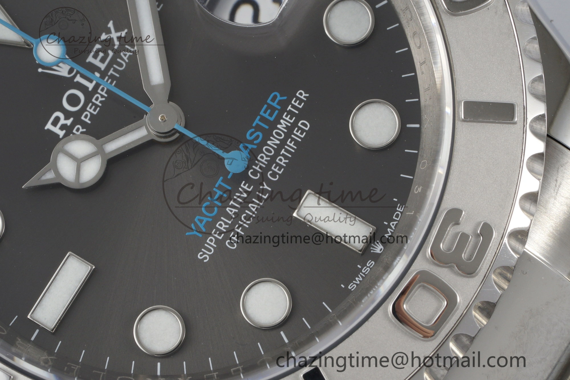 Yacht-Master 126622 Clean 1:1 Best Edition 904L Steel Gray Dial on SS Bracelet VR3235