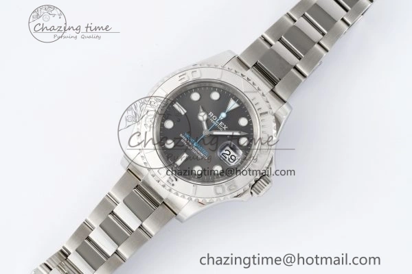 Yacht-Master 126622 Clean 1:1 Best Edition 904L Steel Gray Dial on SS Bracelet VR3235