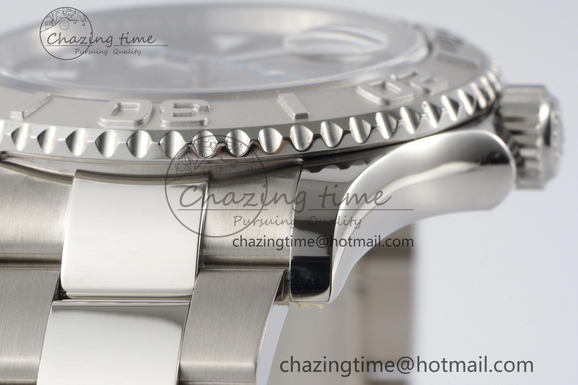 Yacht-Master 126622 Clean 1:1 Best Edition 904L Steel Gray Dial on SS Bracelet VR3235