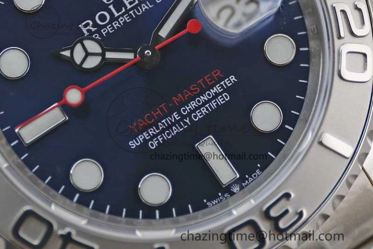 Yacht-Master 126622 EWF 1:1 Best Edition Blue Dial on SS Bracelet A3235