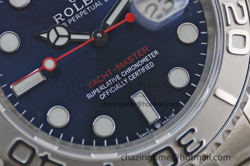 Yacht-Master 126622 EWF 1:1 Best Edition Blue Dial on SS Bracelet A3235