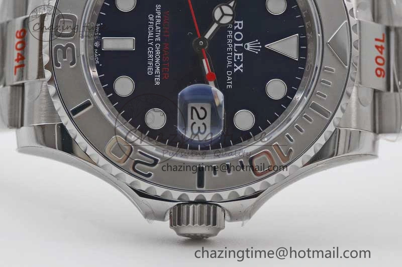 Yacht-Master 126622 EWF 1:1 Best Edition Blue Dial on SS Bracelet A3235