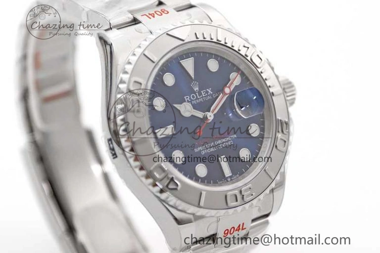 Yacht-Master 126622 EWF 1:1 Best Edition Blue Dial on SS Bracelet A3235