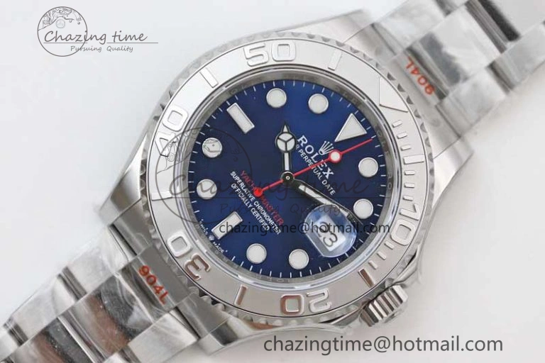 Yacht-Master 126622 EWF 1:1 Best Edition Blue Dial on SS Bracelet A3235